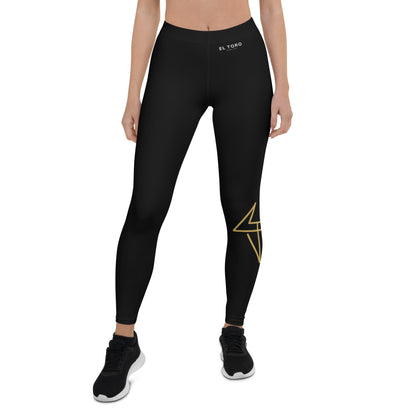 Leggings Victory  in Black - EL TORO